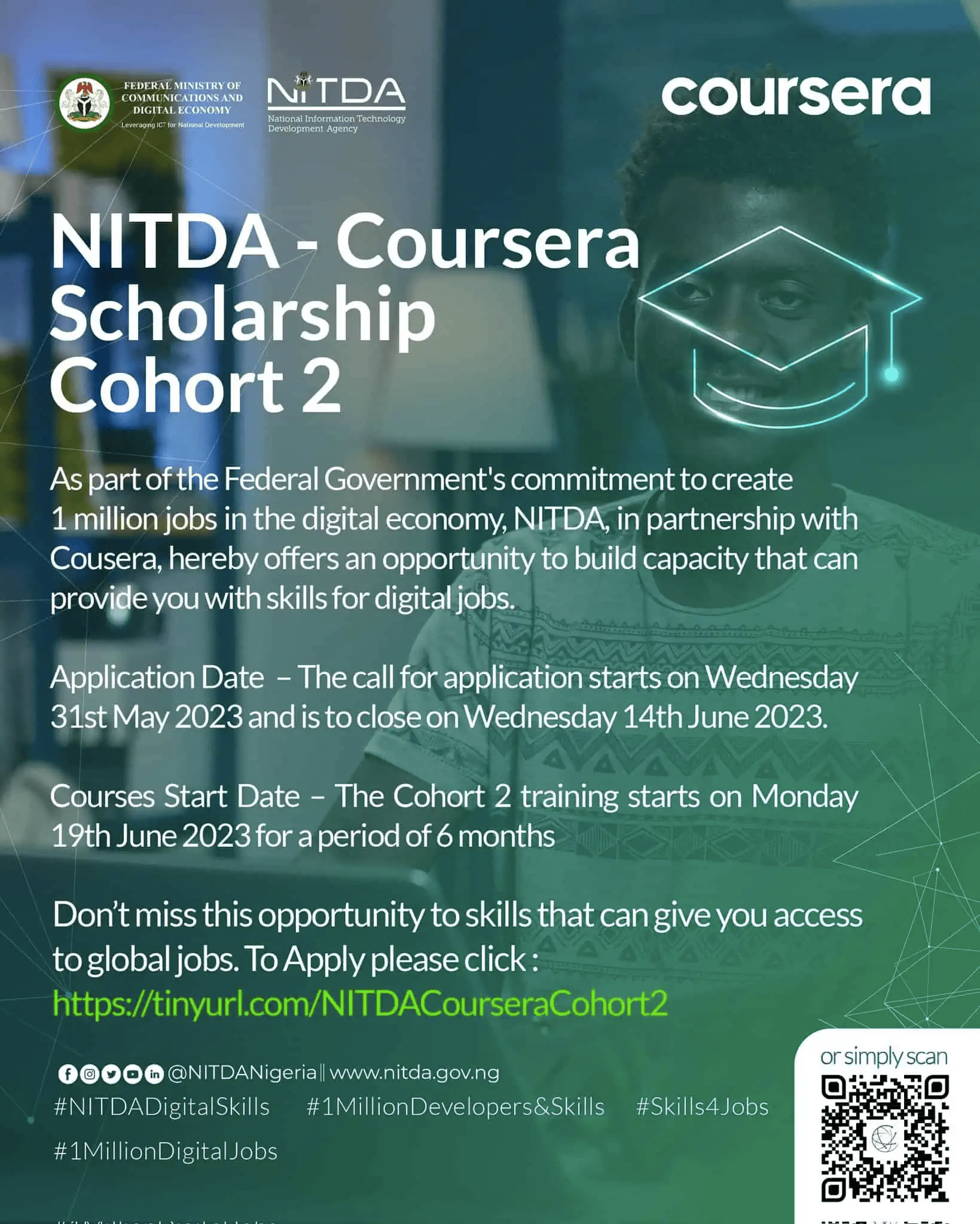 How to Apply NITDA and Coursera Scholarships 2026