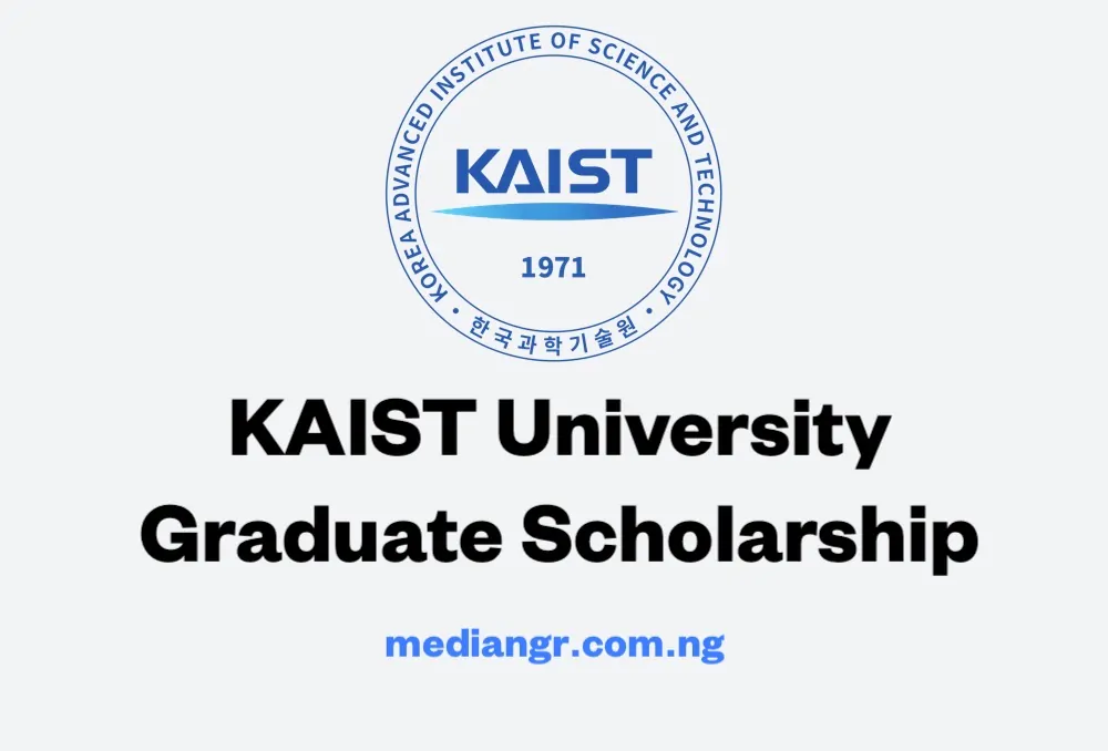 Kaist University Graduate Scholarship: Fully Funded