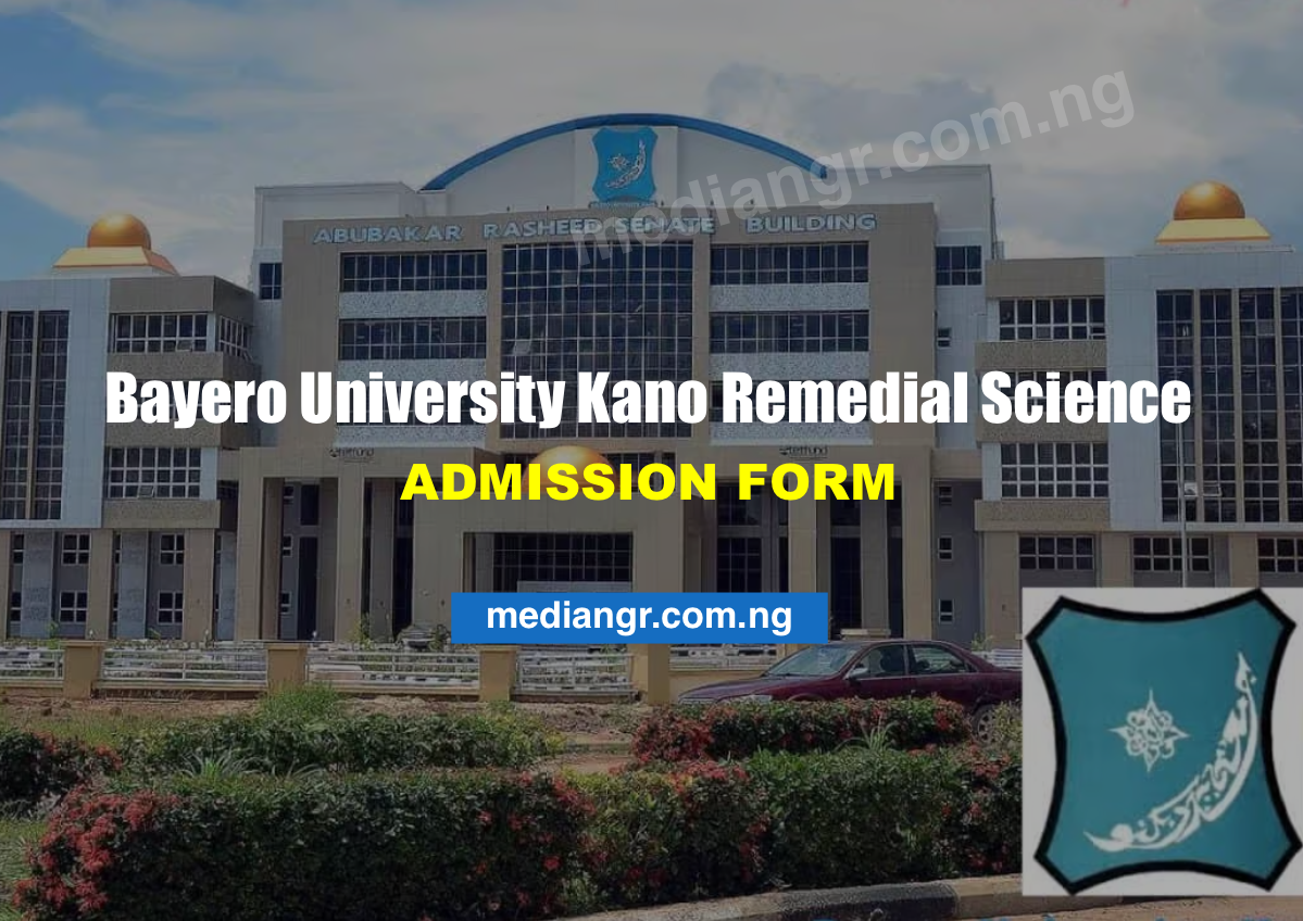 Buk Remedial Science Programme Admission Form 2025