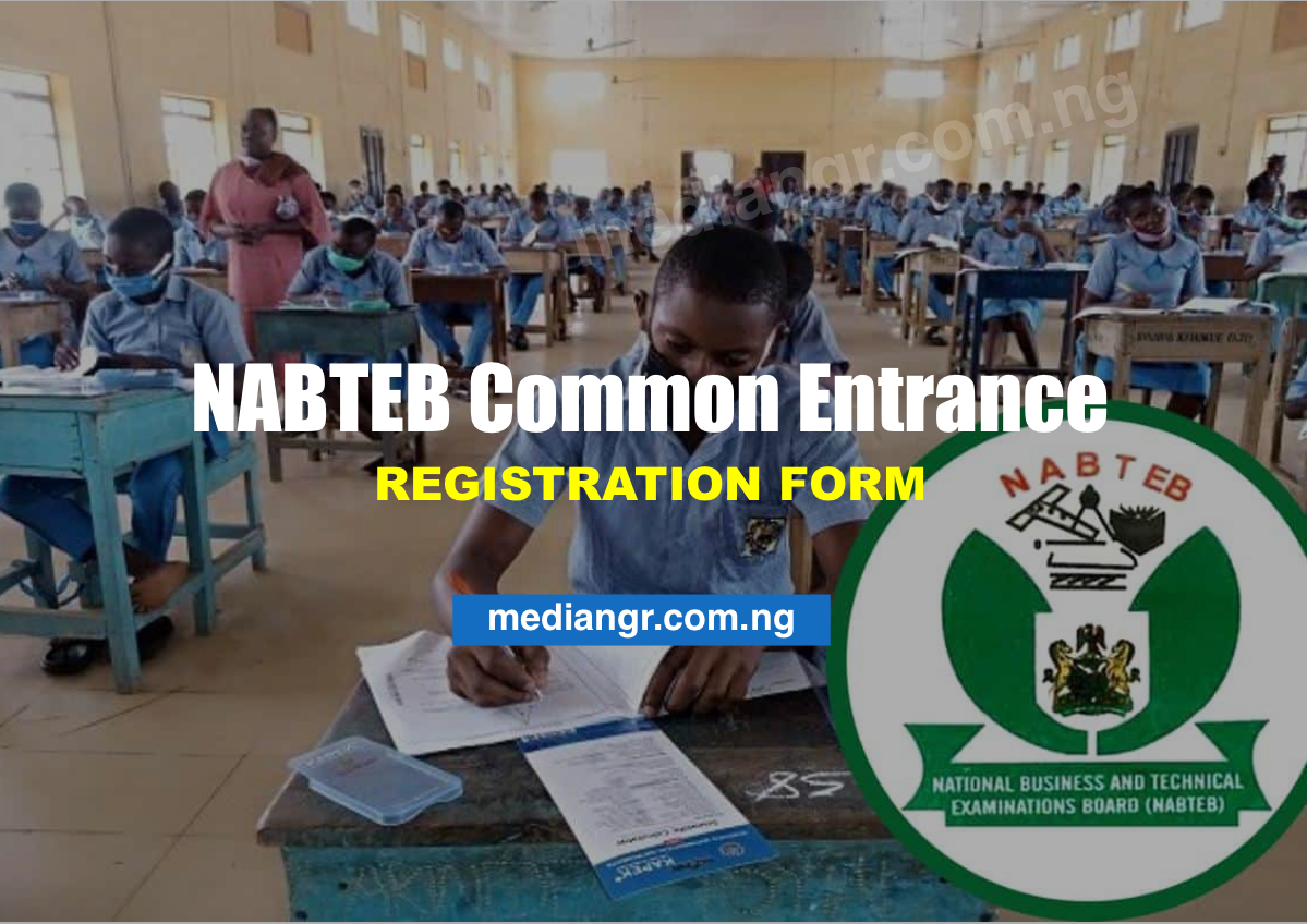 Nabteb Common Entrance Registration Form 2025/2026