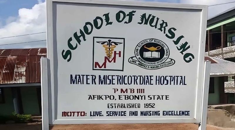 Mater Misericordiae College Of Nursing Post Utme Form 2025/2026