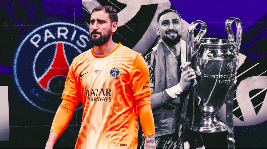 Why did Gianluigi Donnarumma leave PSG?