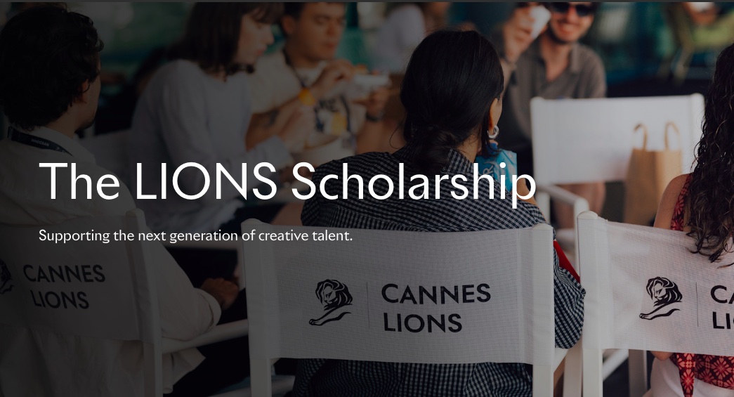 LIONS Scholarship 2026 for Young Creatives & Brand Marketers