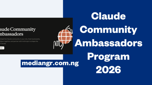 Claude Community Ambassadors Program 2026 – How to Apply