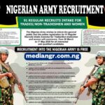 Nigerian Army 91RRI Recruitment